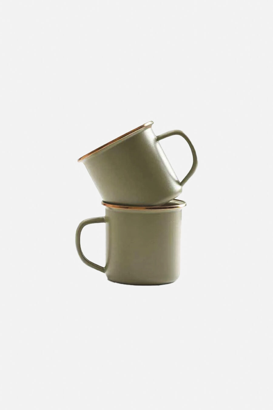 ENAMEL MUG 2 TONE SET